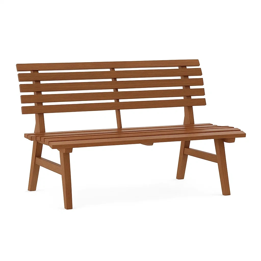 Gartenbank aus Akazienholz 150 cm Braun