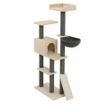 Katzenkratzbaum Holz Beige 150cm