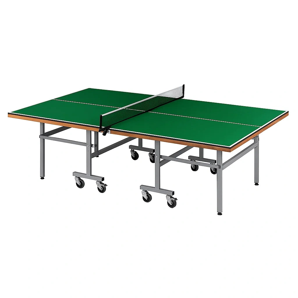 Tischtennistisch aus MDF und Stahl Grün 274x152.5x76cm