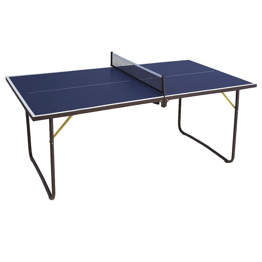 Tischtennisplatte klappbar Blau 274x152.5x76 cm MDF Metall